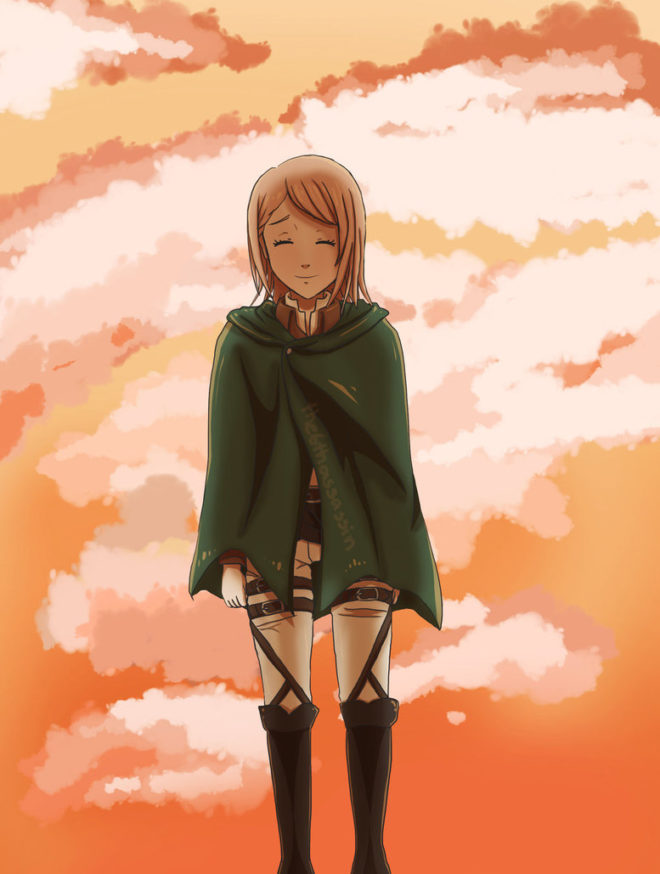 Петра Рал из аниме «Атака титанов» (35 фото) 🔥