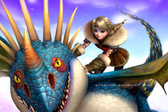 Громгильда из мультфильма «Как приручить дракона» (35 фото) 🔥