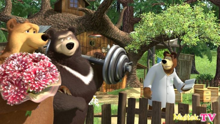 Маша и медведь маша и панда фото