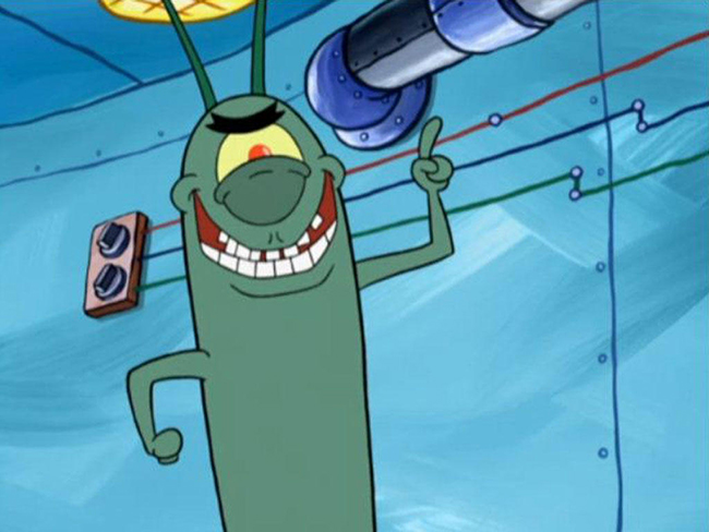 Шелдон Планктон из мультсериала "Губка Боб Квадратные Штаны" (35 ...
