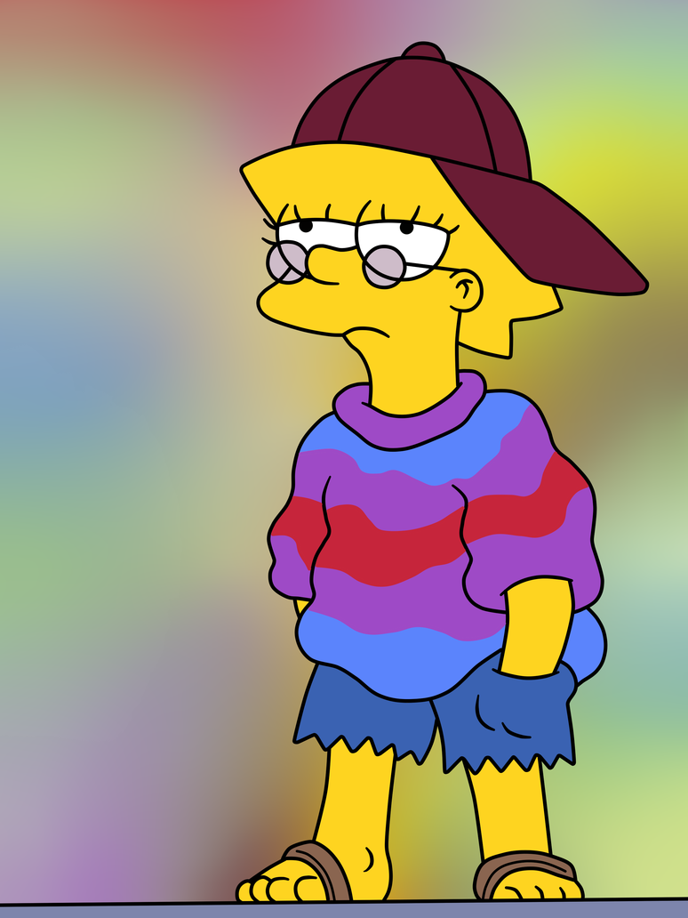 Лиза Симпсон из мультфильма "Симпсоны" (30 фото) .