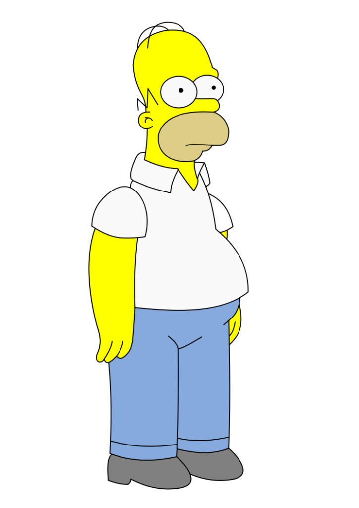 Гомер Симпсон из мультсериала "Симпсоны" (30 фото) .