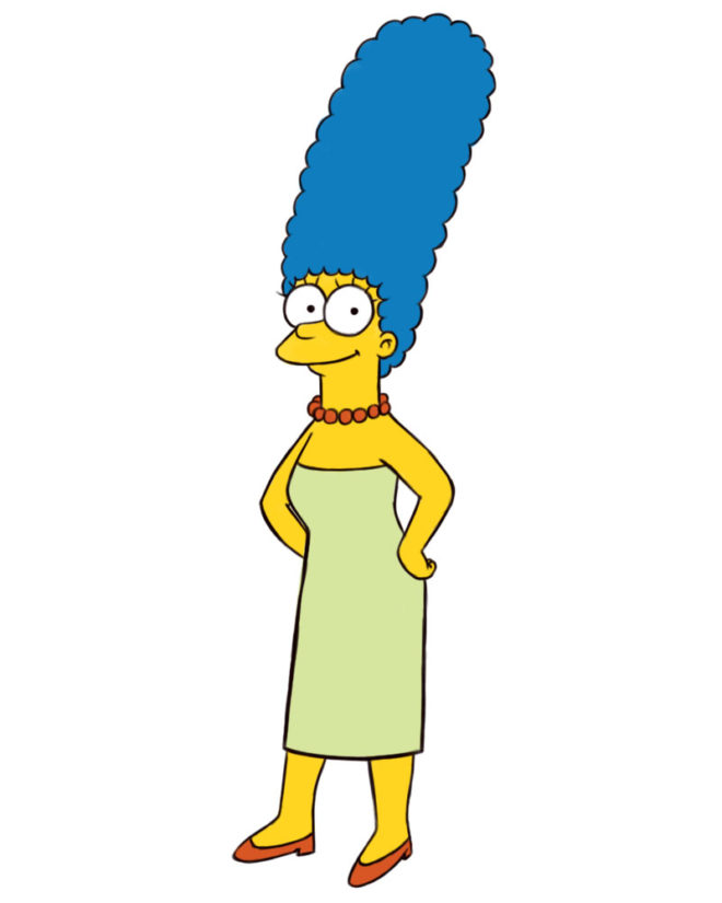 Мардж Симпсон из мультсериала «Симпсоны» (30 фото) 🔥