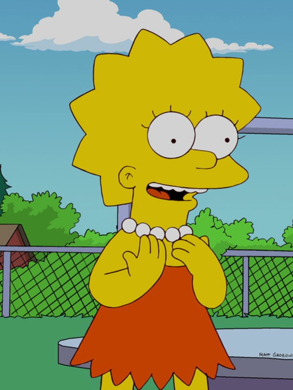 Лиза Симпсон из мультфильма "Симпсоны" (30 фото) .
