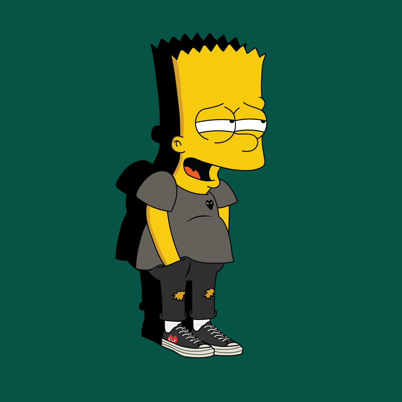Барт Симпсон из мультсериала "Симпсоны" (30 фото) .