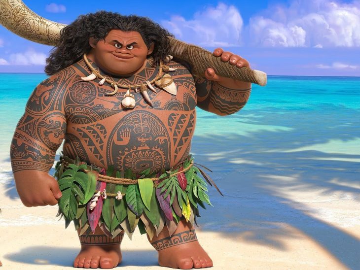 Мауи из мультфильма "Моана" (30 фото) .